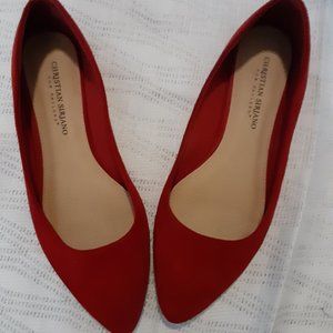 Christian Siriano RED flats